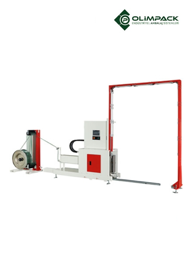 TRANSPAK TAM OTOMATİK DİKEY PALET ÇEMBER MAKİNESİ